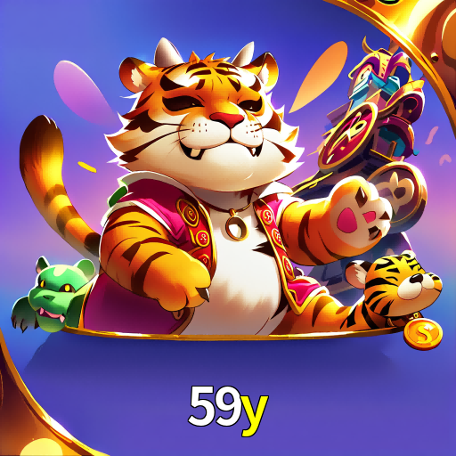 Imagem promocional da 59y mostrando a plataforma e suas vantagens